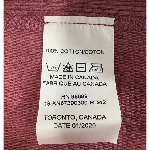 Champion X Todd Snyder Hoodie Sweatshirt size M color Rosewine NWT $138 - Picture 5 of 10